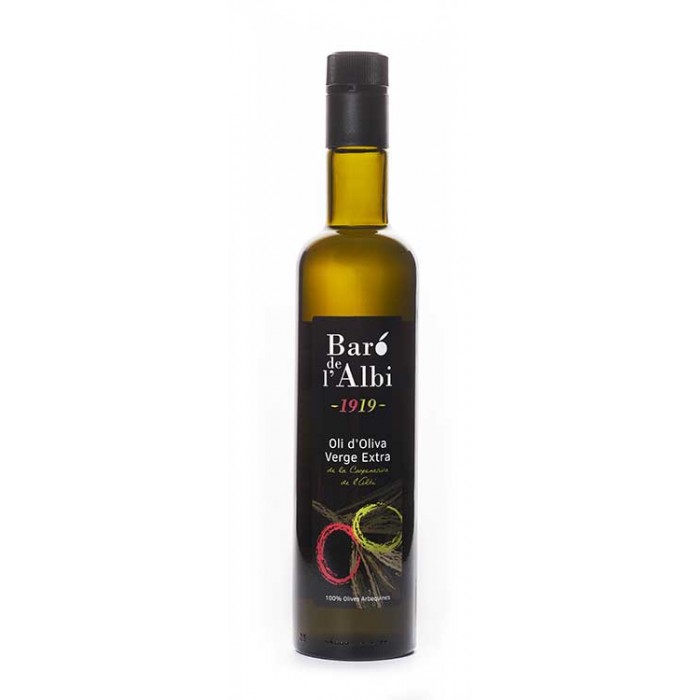 картинка Масло оливковое Baro de Albi, extra virgin, 0,5 л, стекло