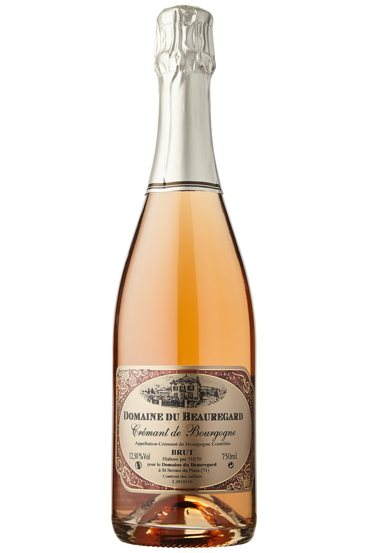 картинка ИГРИСТОЕ ВИНО DOMAINE DU BEAUREGARD CRÉMANT DE BOURGOGNE BRUT ROSÉ