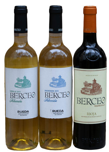 картинка Сет из 3-х бутылок вина BERCEO