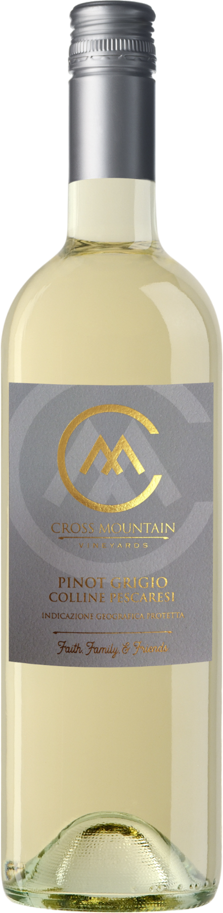 Вина Италии ВИНО CROSS MOUNTAIN PINOT GRIGIO 2022, TENUTA TALAMONTI, 0,75 л  - купить в Москве, цена