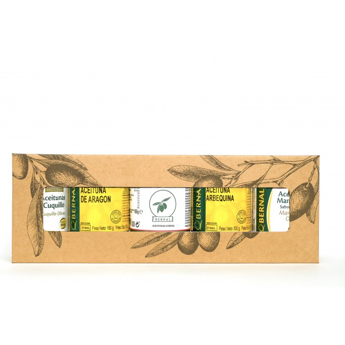 картинка Набор оливок в коробке "Знакомство с BERNAL"